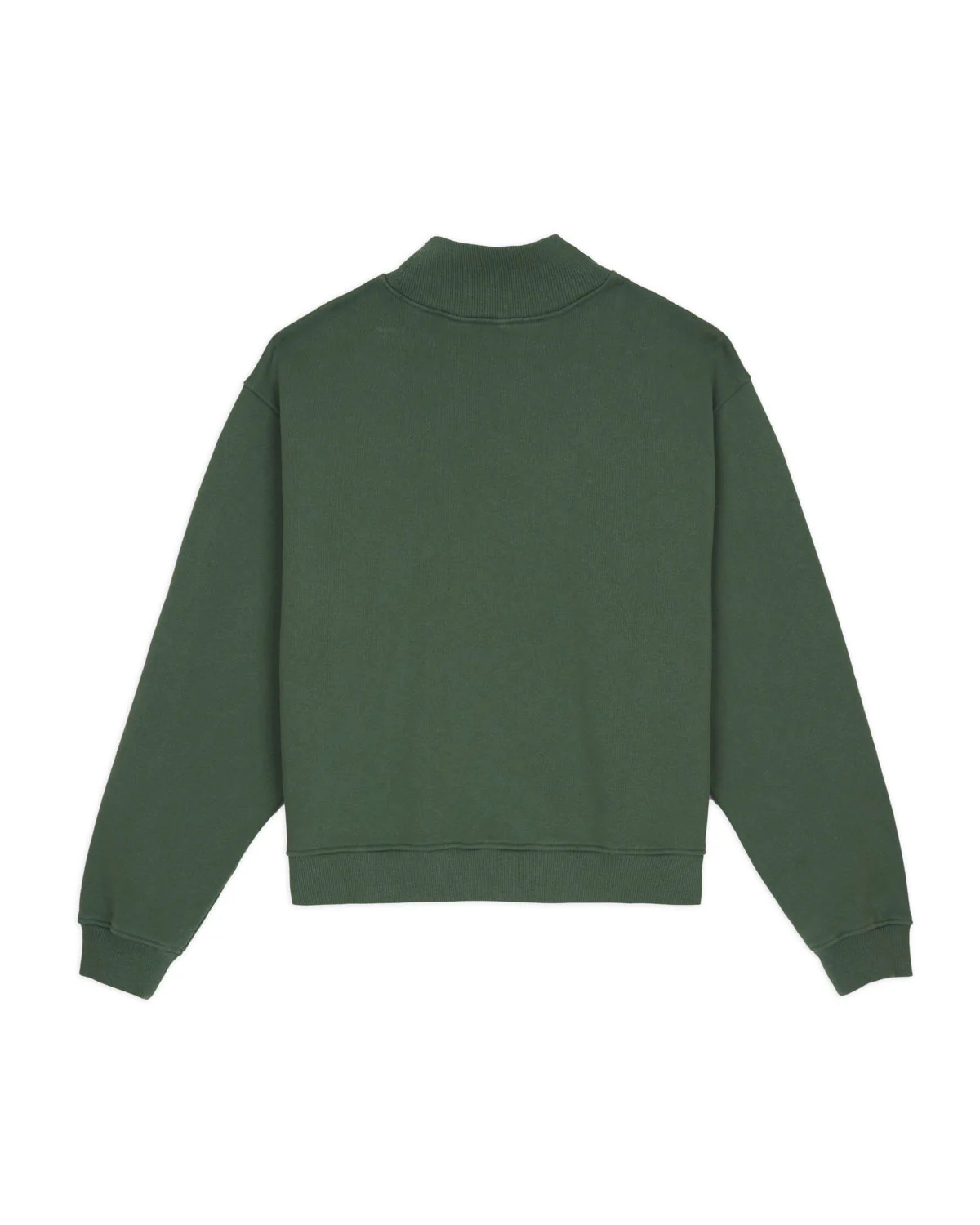 Turtle Neck Sweatshirt - Green - Image 5