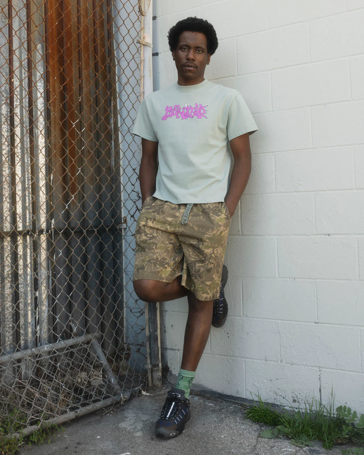 Twill Climber Short - Leaf Camo - Image 3