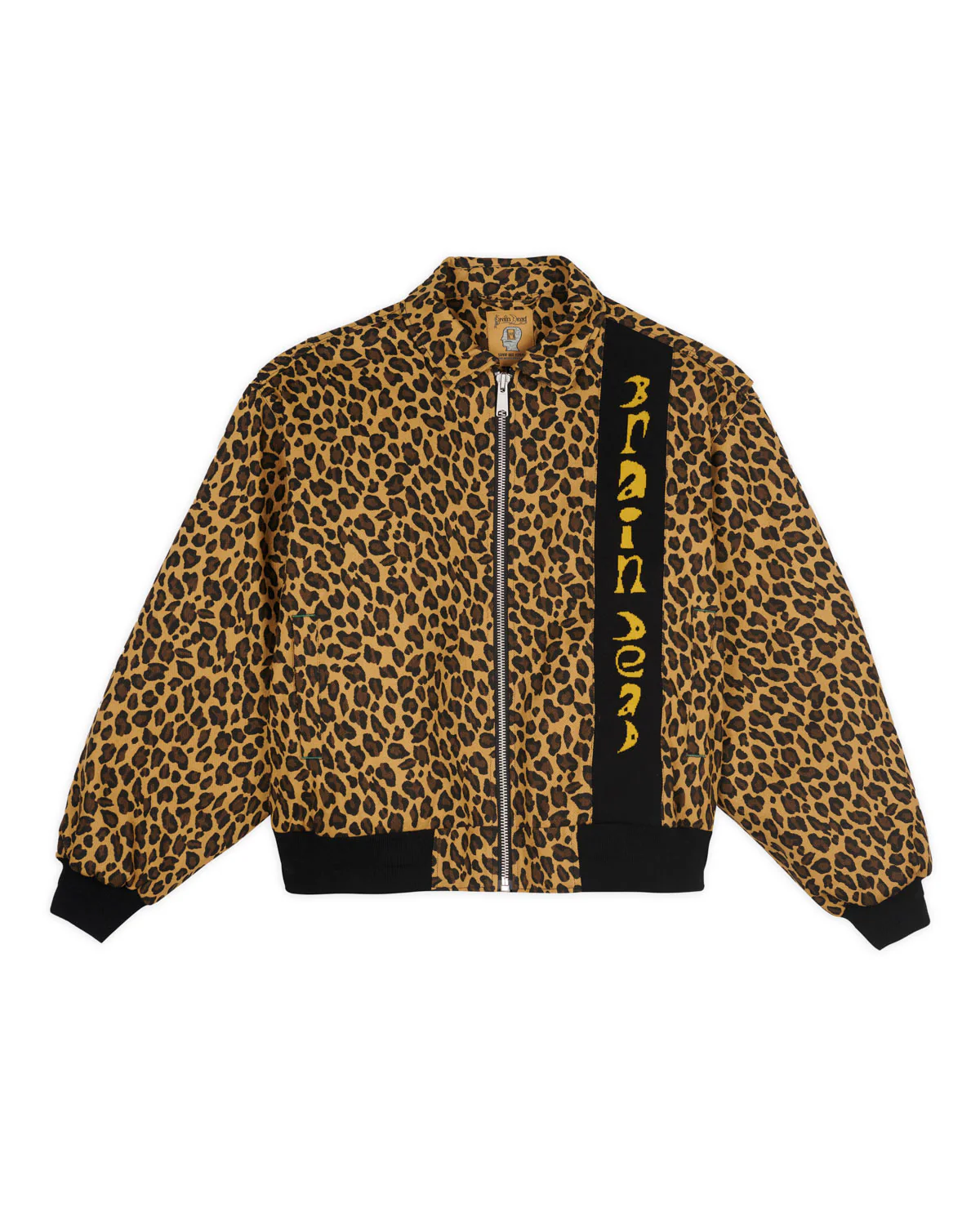 Twill Flight Jacket - Leopard