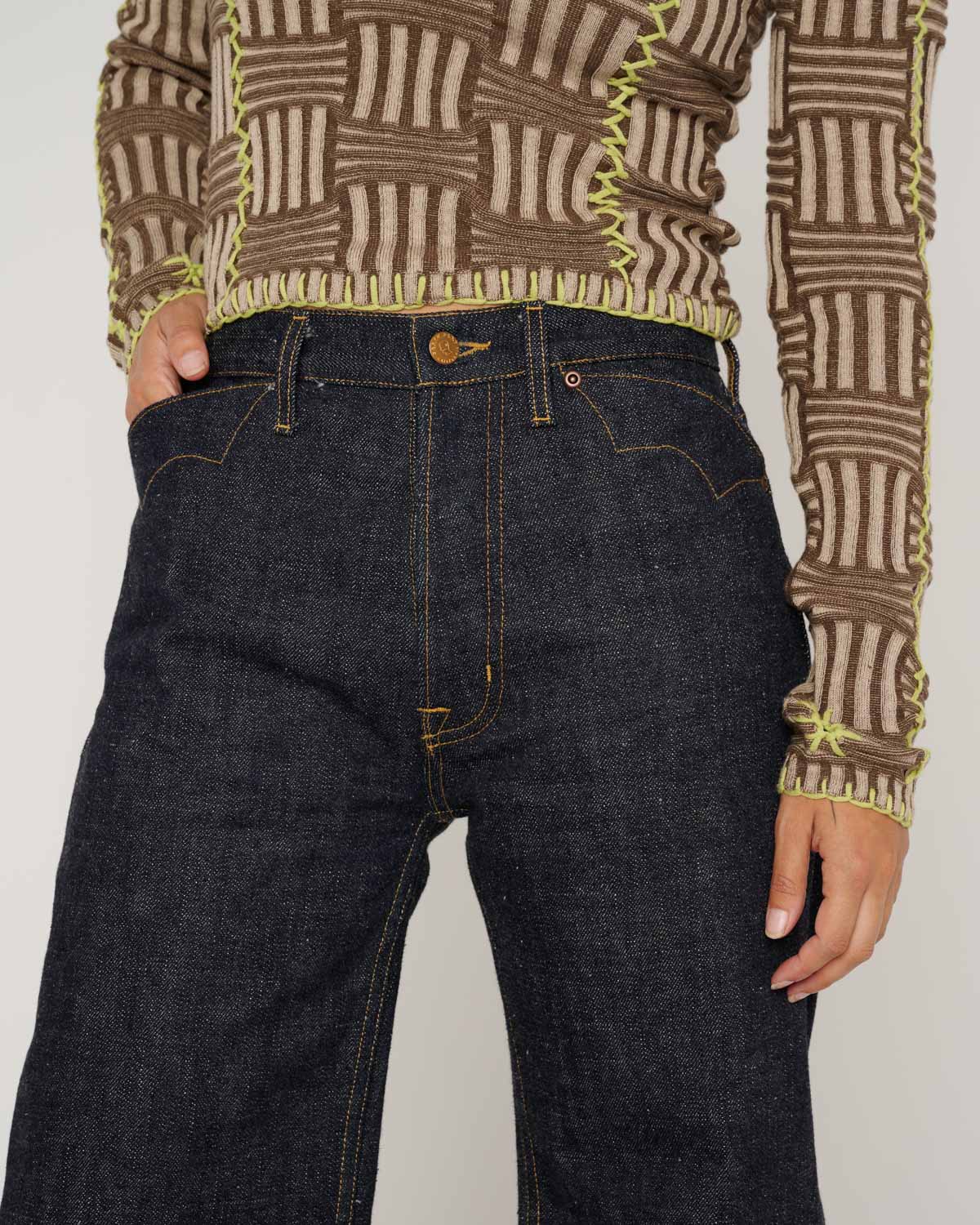 Type 00 15.5oz Selvedge Denim Pant - Indigo - Image 8