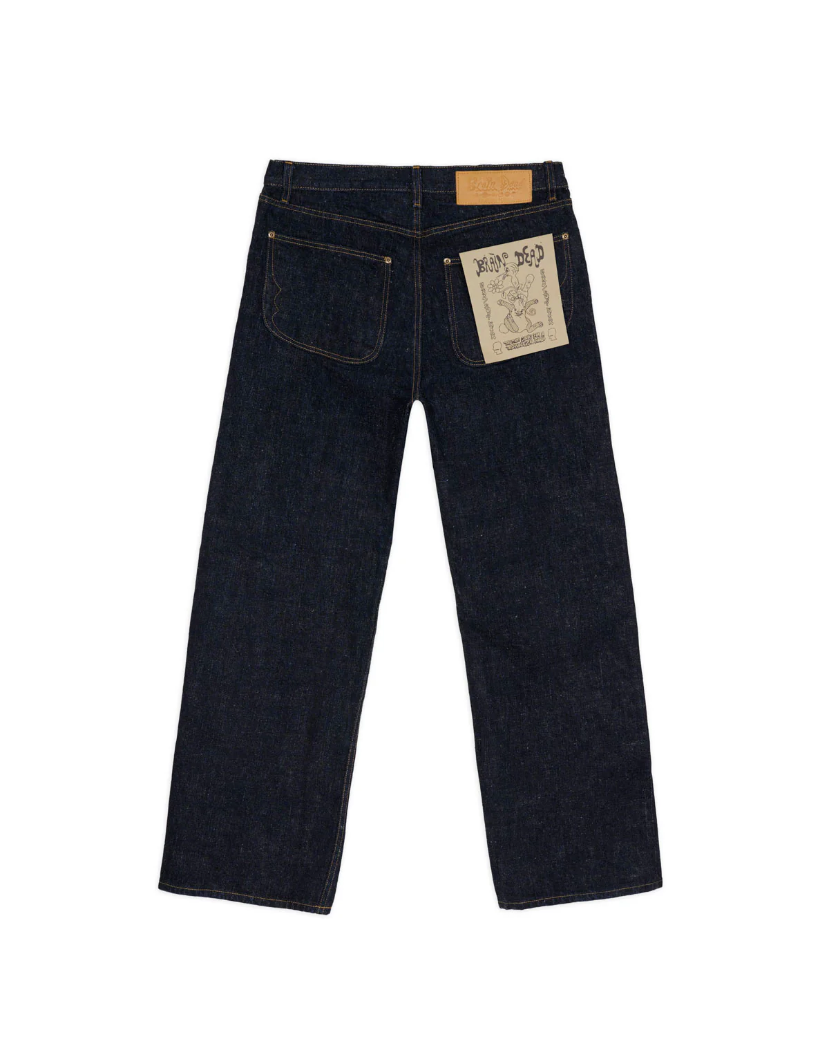 Type 00 15.5oz Selvedge Denim Pant - Rinsed Indigo - Image 11