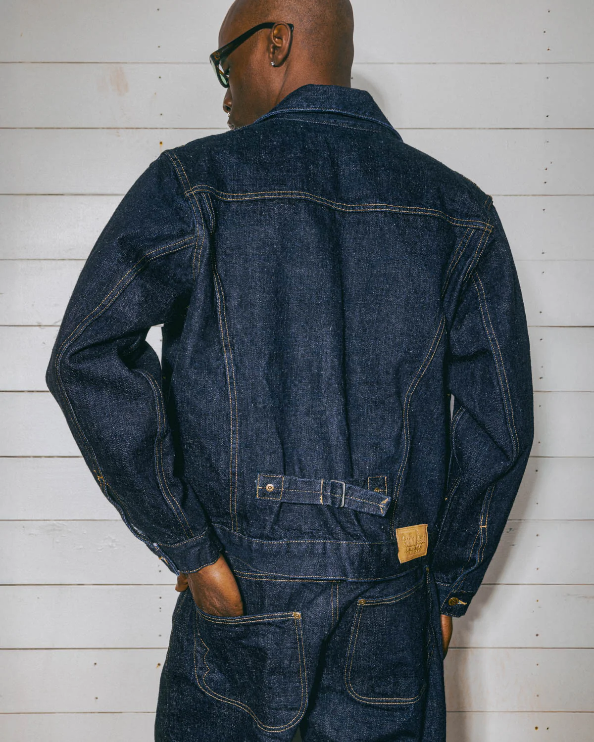 Type 00 15.5oz Selvedge Denim Pant - Rinsed Indigo - Image 12