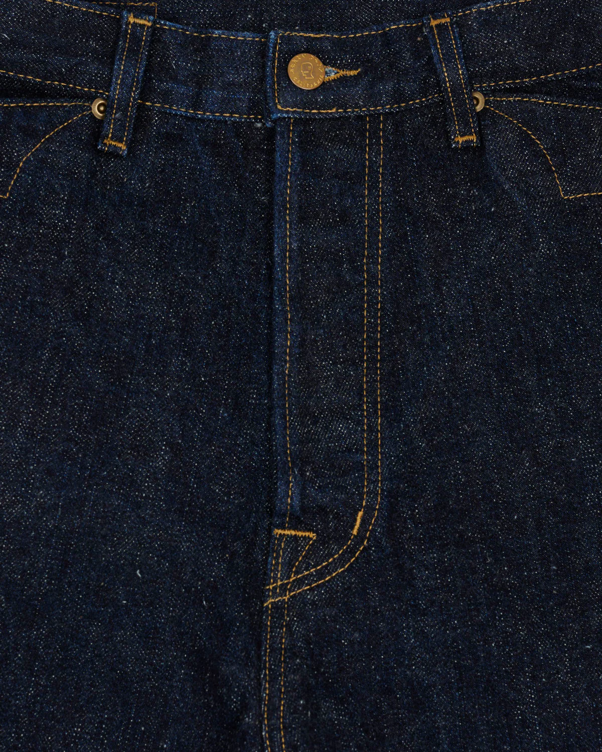 Type 00 15.5oz Selvedge Denim Pant - Rinsed Indigo - Image 7