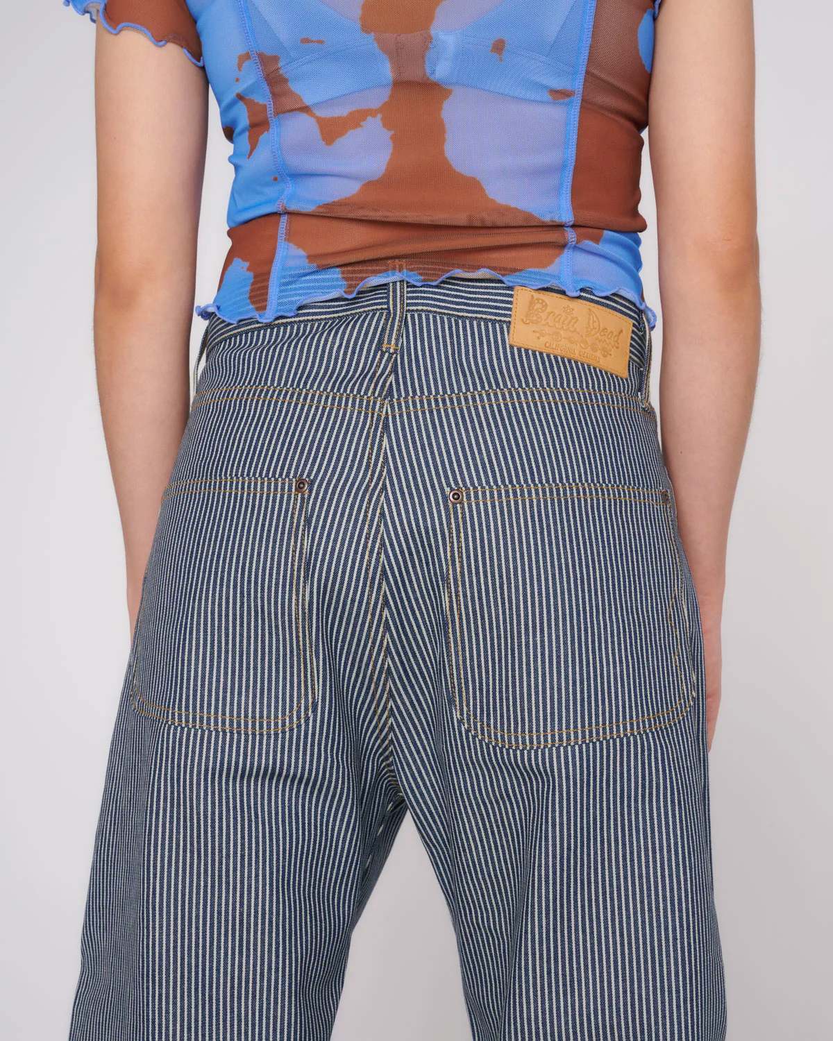 Type 00 Denim Pant - Hickory Stripe - Image 12