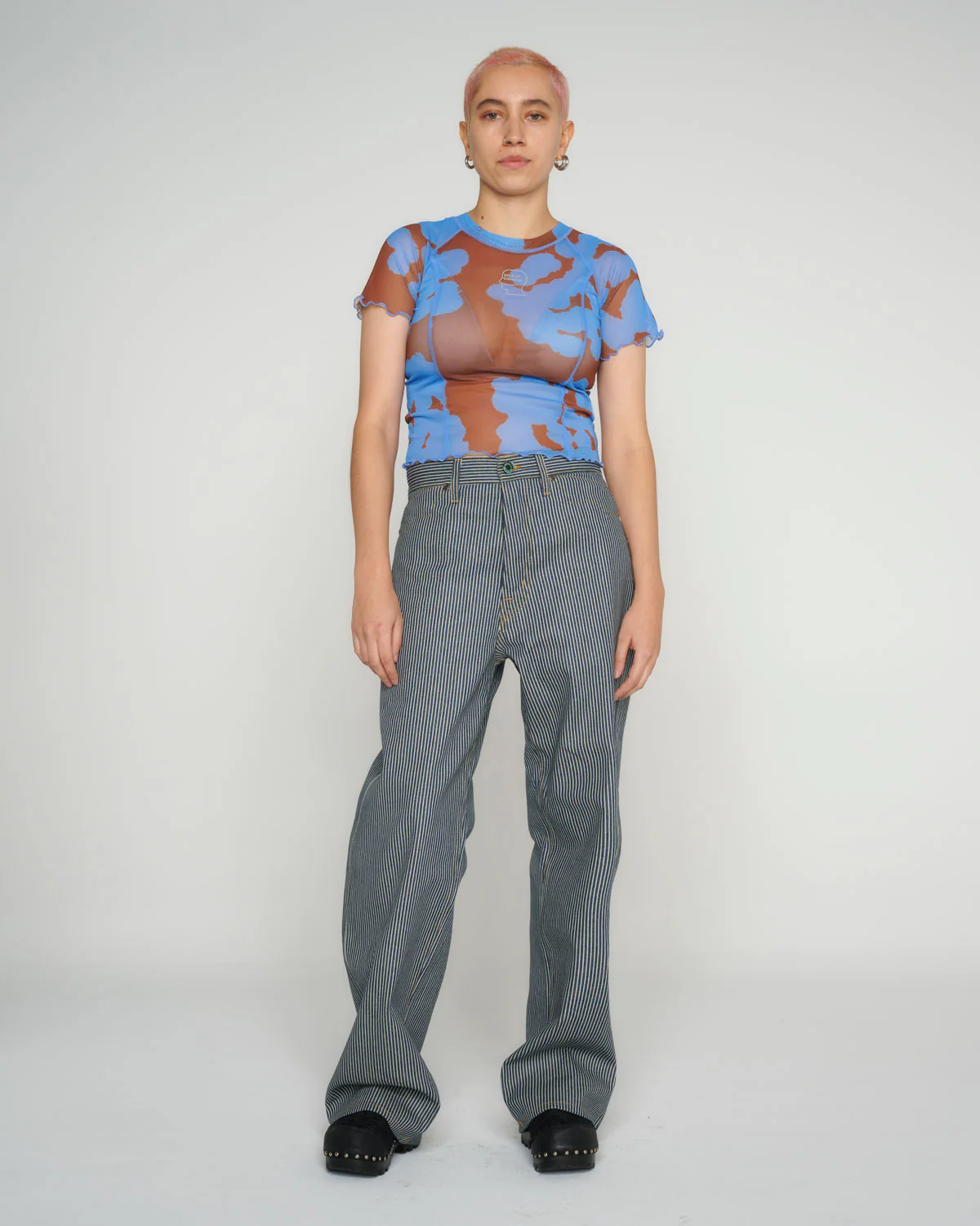 Type 00 Denim Pant - Hickory Stripe - Image 4