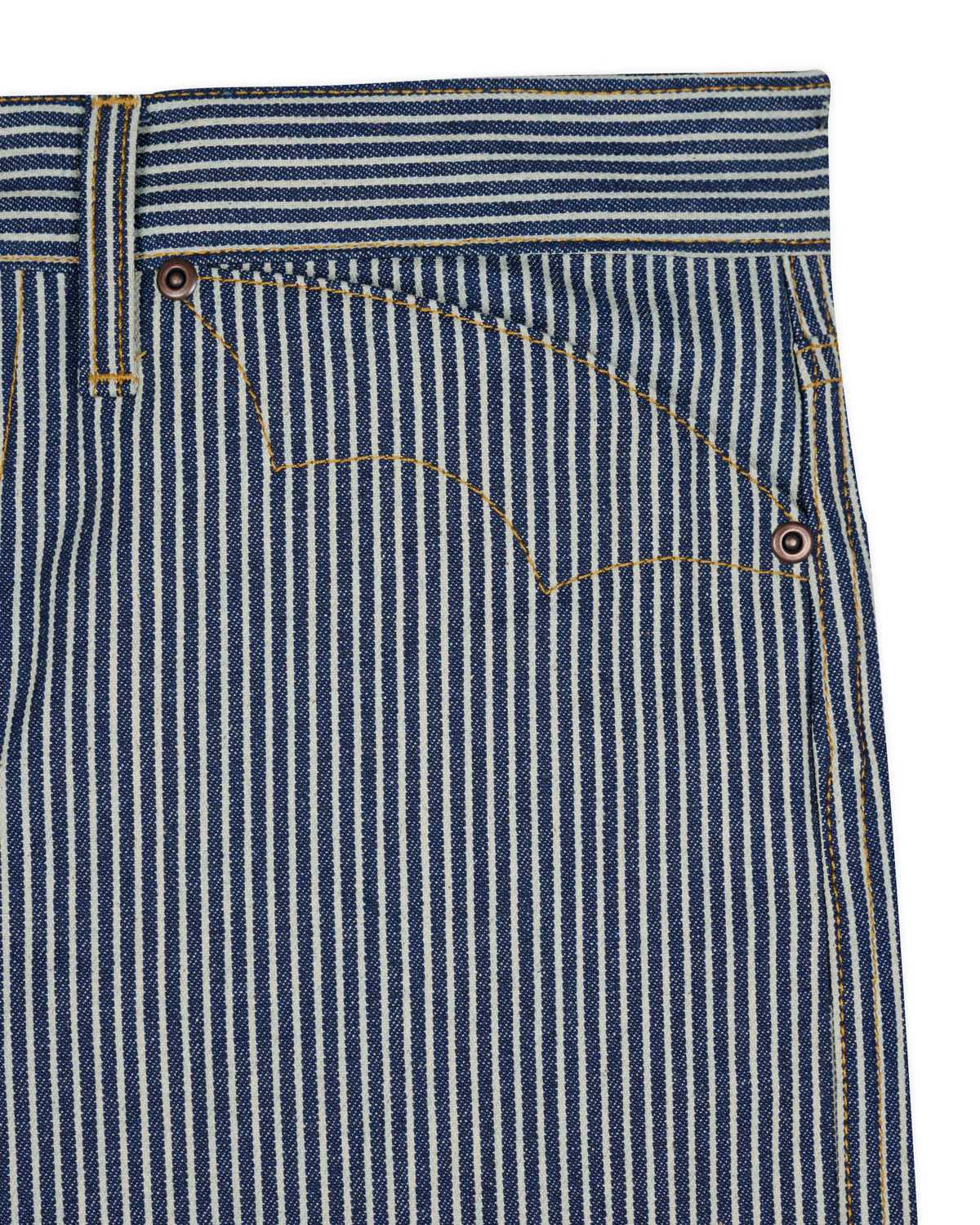 Type 00 Denim Pant - Hickory Stripe - Image 6