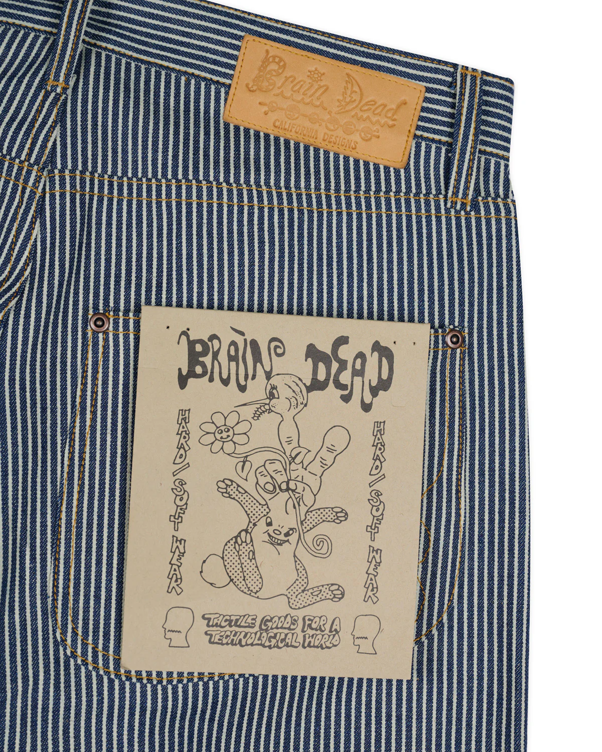 Type 00 Denim Pant - Hickory Stripe - Image 8