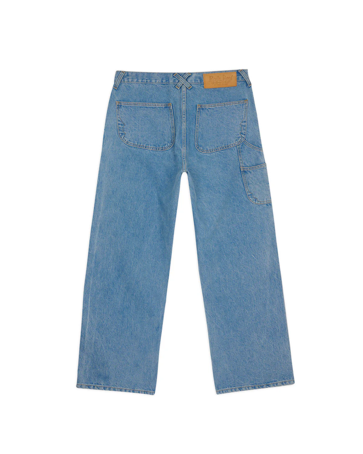 Type 02 14.7oz Denim Pant - Light Washed Indigo - Image 4
