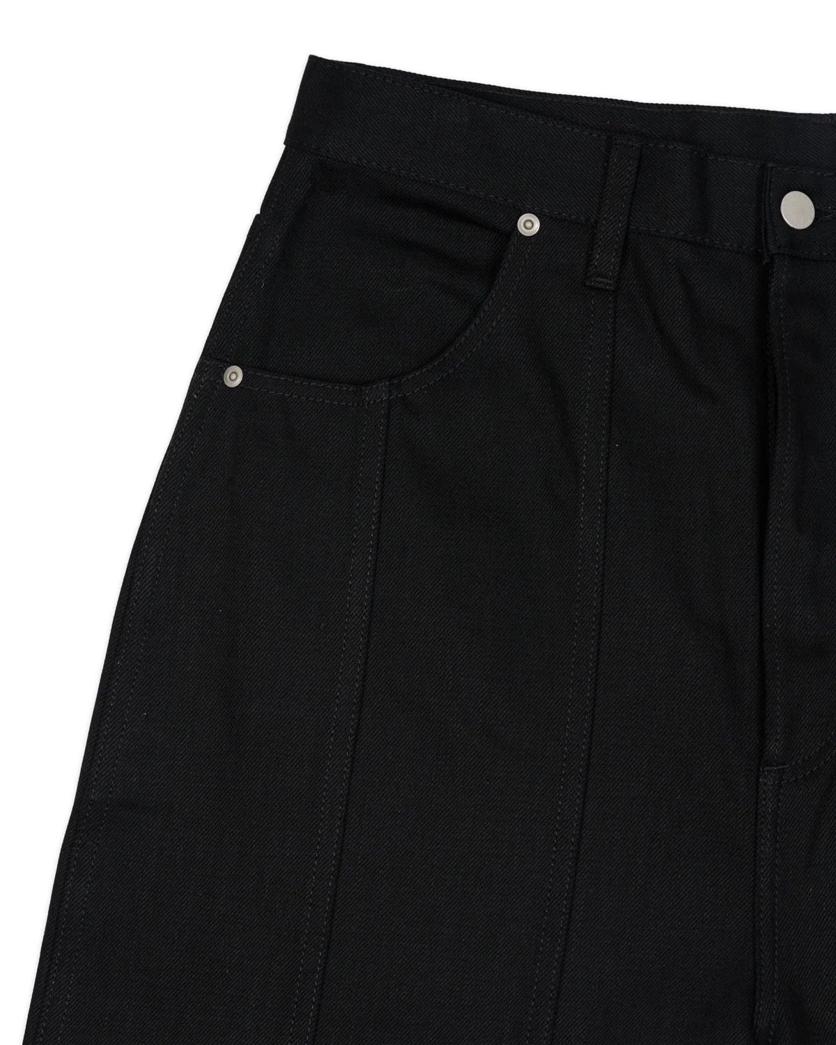 Type 03 14.5oz Denim Pant - Solid Black - Image 7