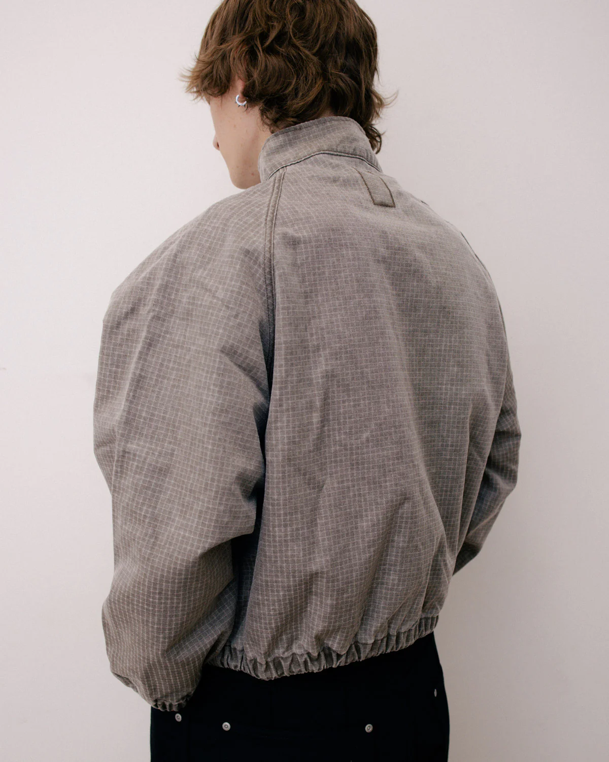 Washed Ripstop Equipment Half Zip - Brown - Image 7