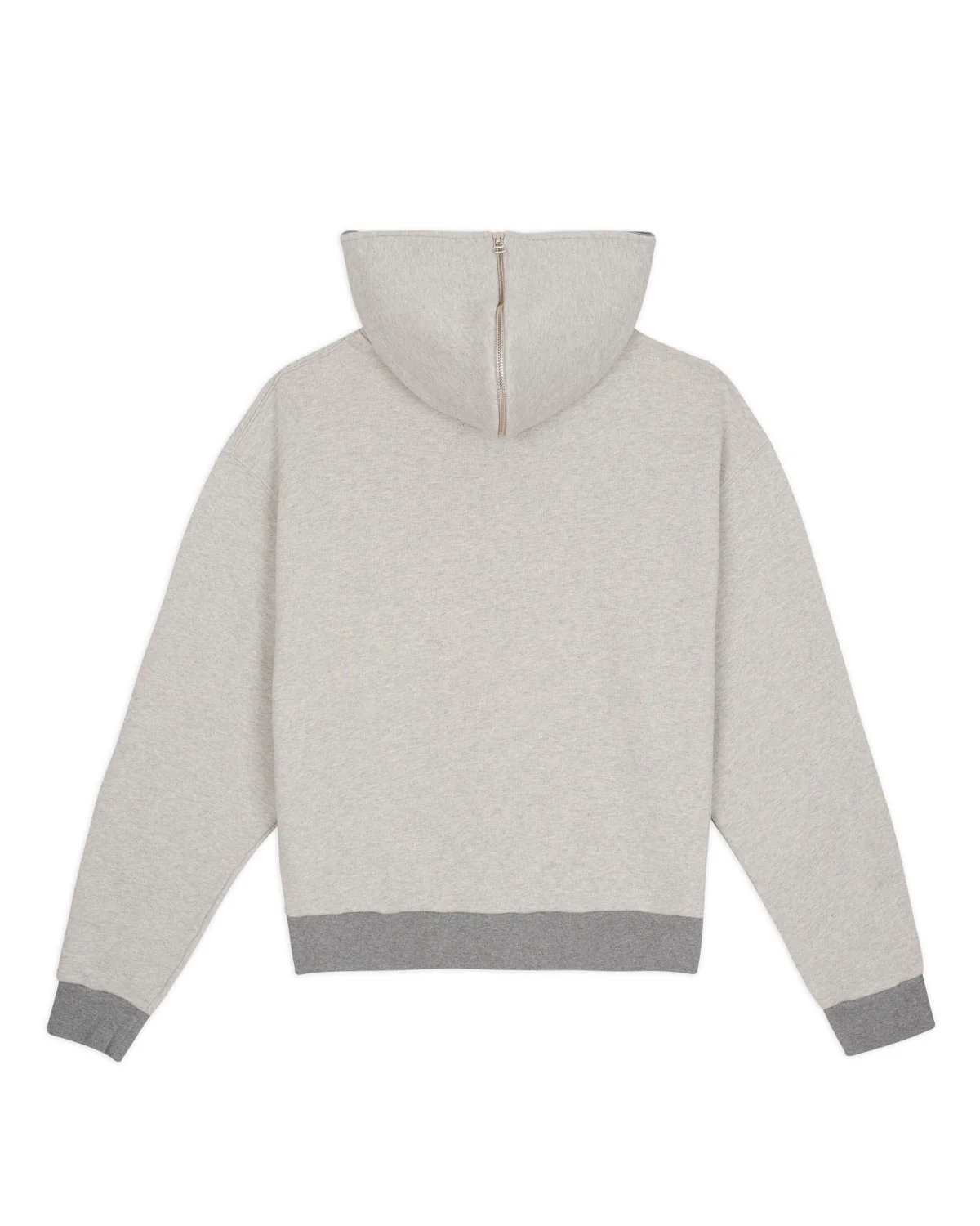 Zip Hoodie - Heather Grey - Image 5
